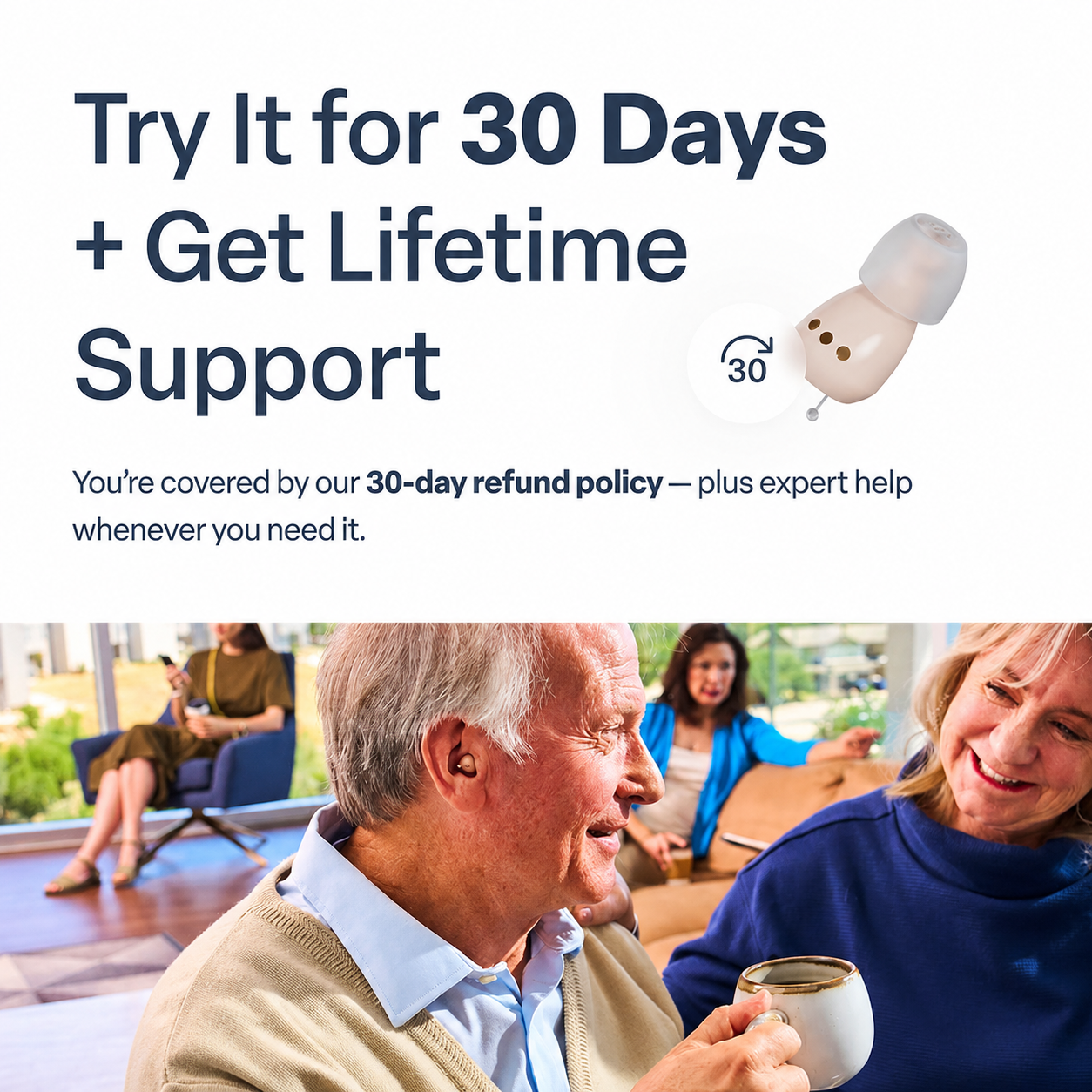 Vyrona™ Comfort OTC Hearing Aids