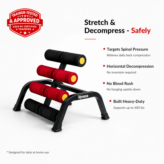 Vyrona™ Compact Back Stretch Bench