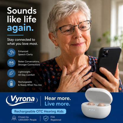 Vyrona™ Comfort OTC Hearing Aids